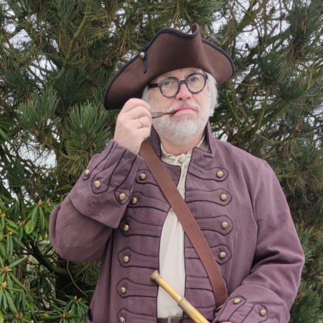 Hafenmeister Quirinus mit Pfeife - Kostümführung